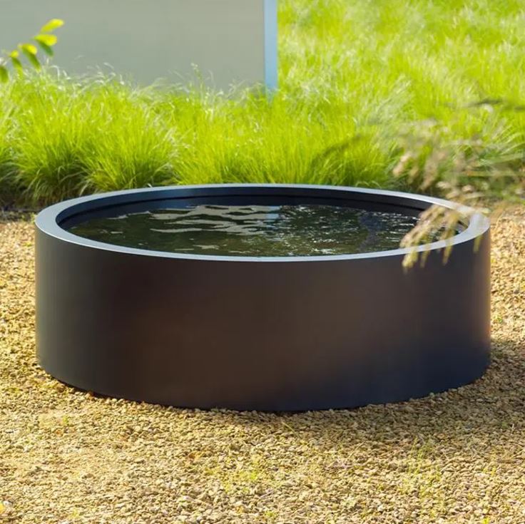 Teich Rund aus Aluminium